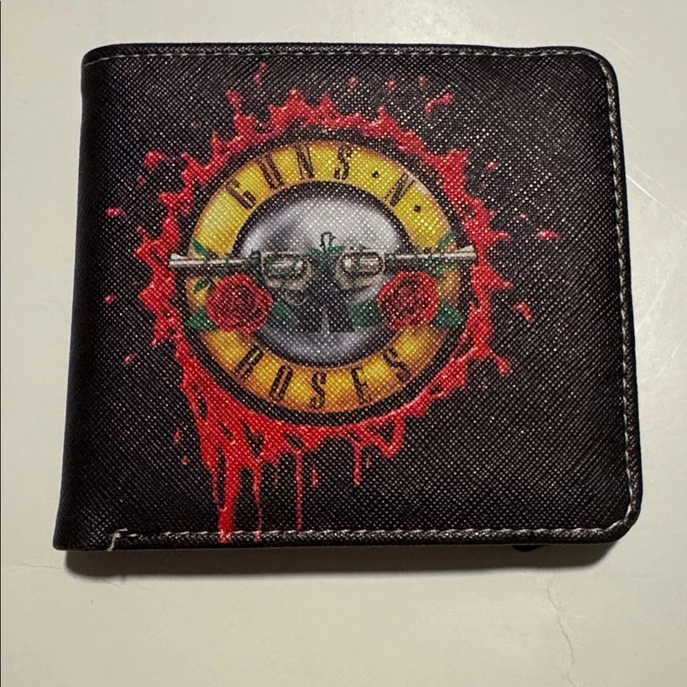 Guns N’ Roses Rock Band Wallet/New